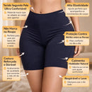 (KIT COM 5) Short Feminino Segunda Pele Cintura Alta Poliamida | PROMOÇÃO DE INVERNO